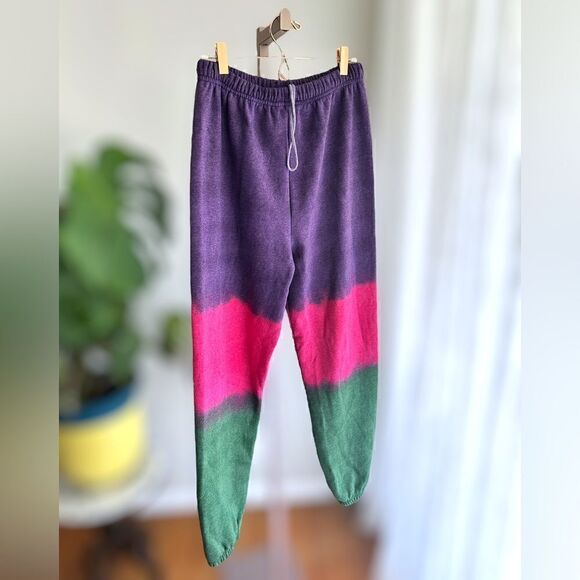 Max Roux The Joker Tie Dye Sweatpants Size S/M - Picture 8 of 13